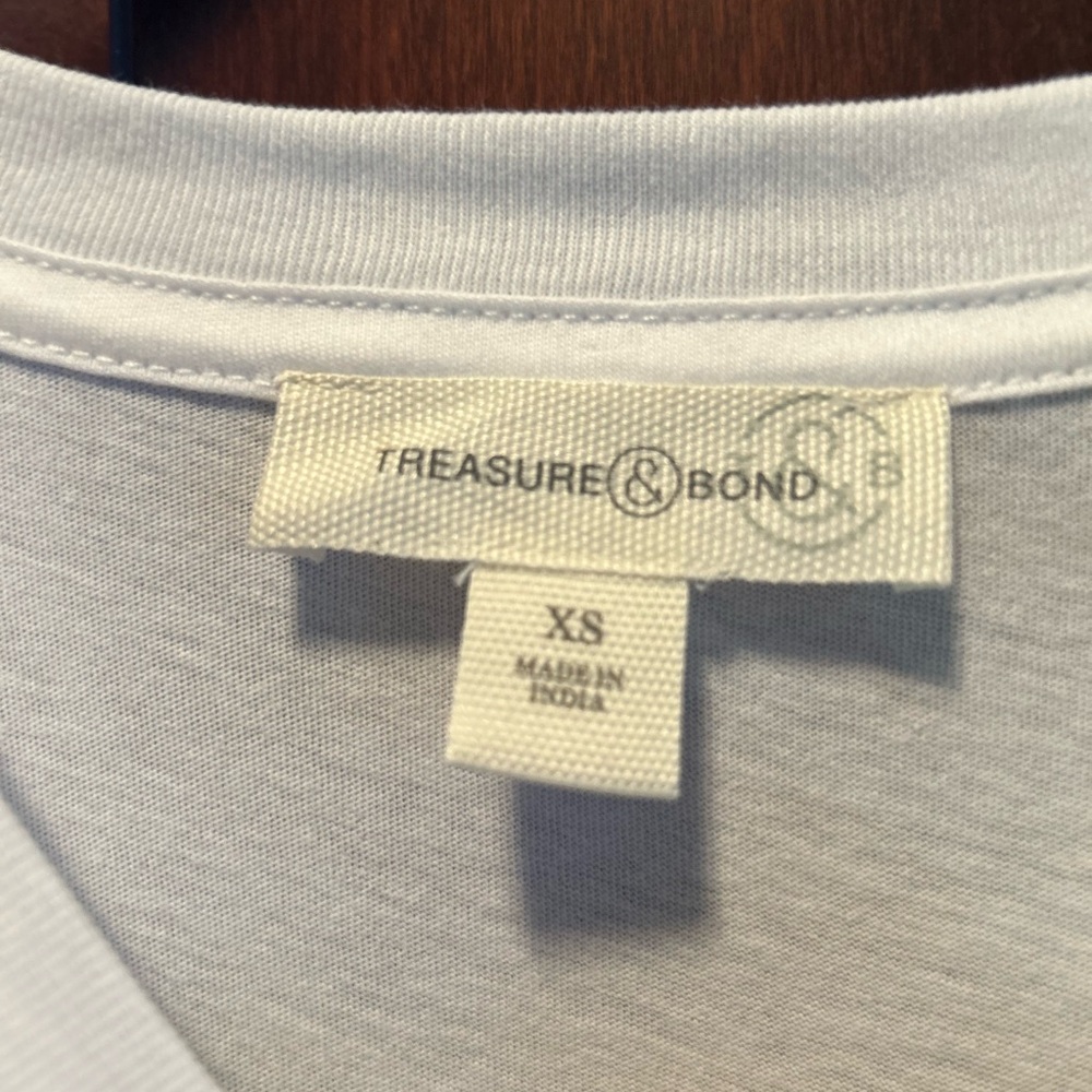 NWT- Treasure &‎ Bond Classic White Tee size XS - Picture 2 of 6